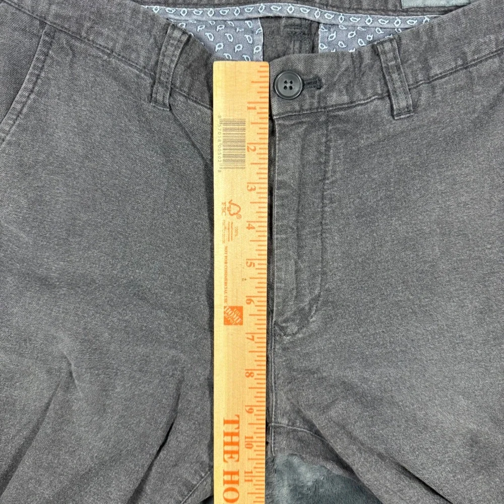 Bonobos Athletic Fit Chinos Pants Men 31x32 (Fits 31x30) Grey Tessuti di Sondrio